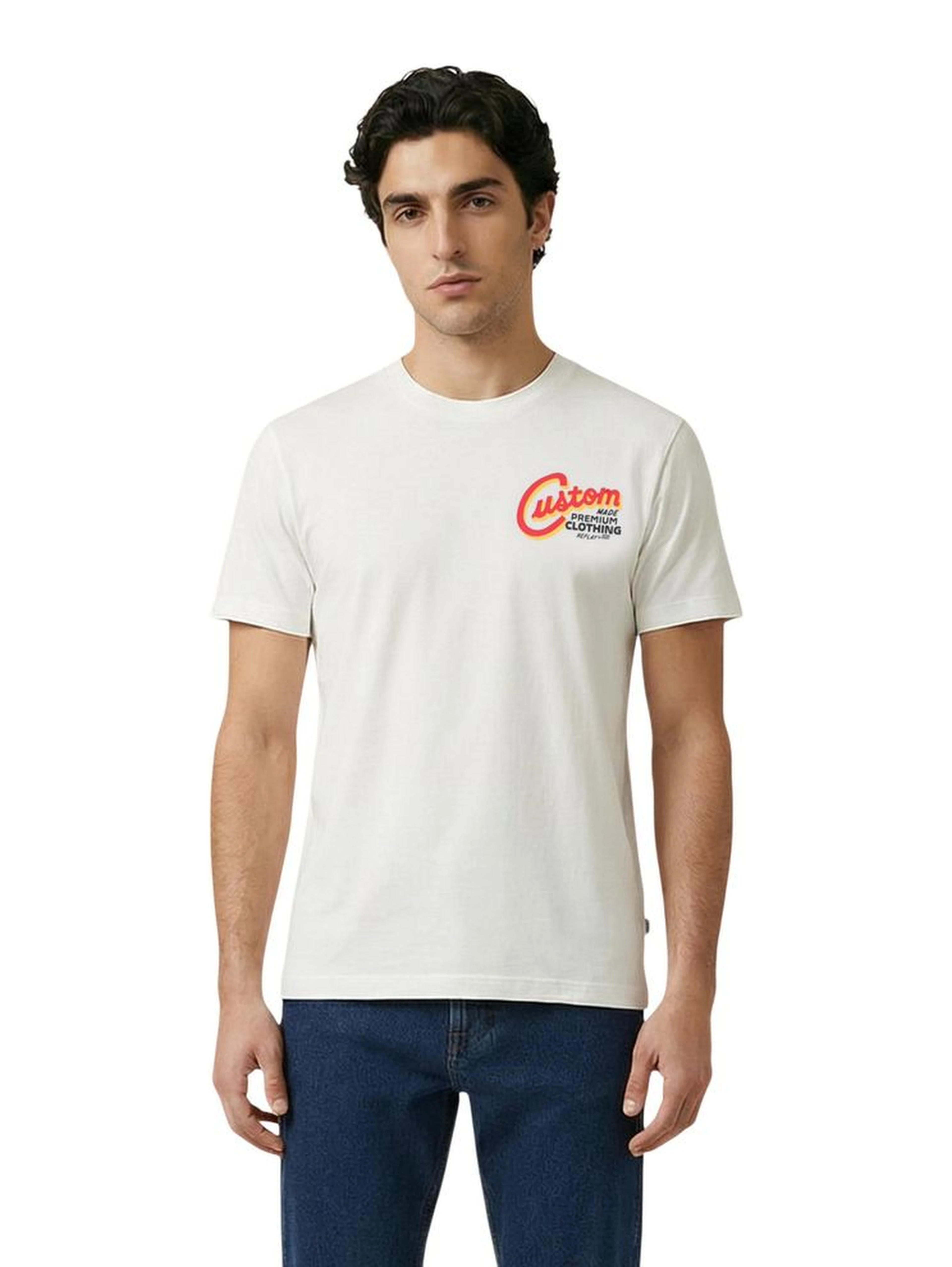 White Cotton T-Shirt