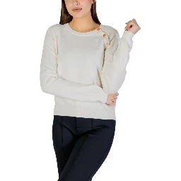 Beige Viscose Sweatshirt