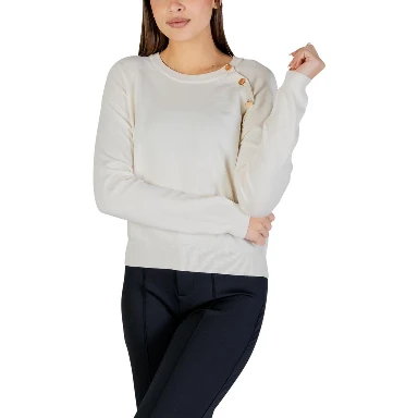 Beige Viscose Sweatshirt