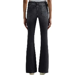 Black Cotton Relaxed Fit Jeans