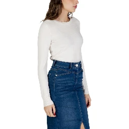 Beige Viscose Sweatshirt