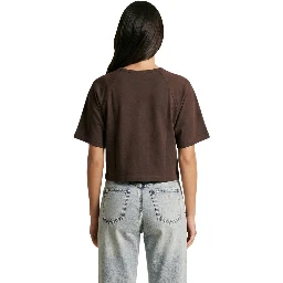 Brown Cotton T-Shirt