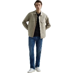 Blue Cotton Relaxed Fit Jeans