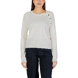 Beige Viscose Sweatshirt