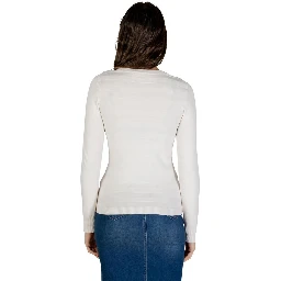 Beige Viscose Sweatshirt