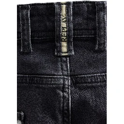 Gray Cotton Bermuda Shorts