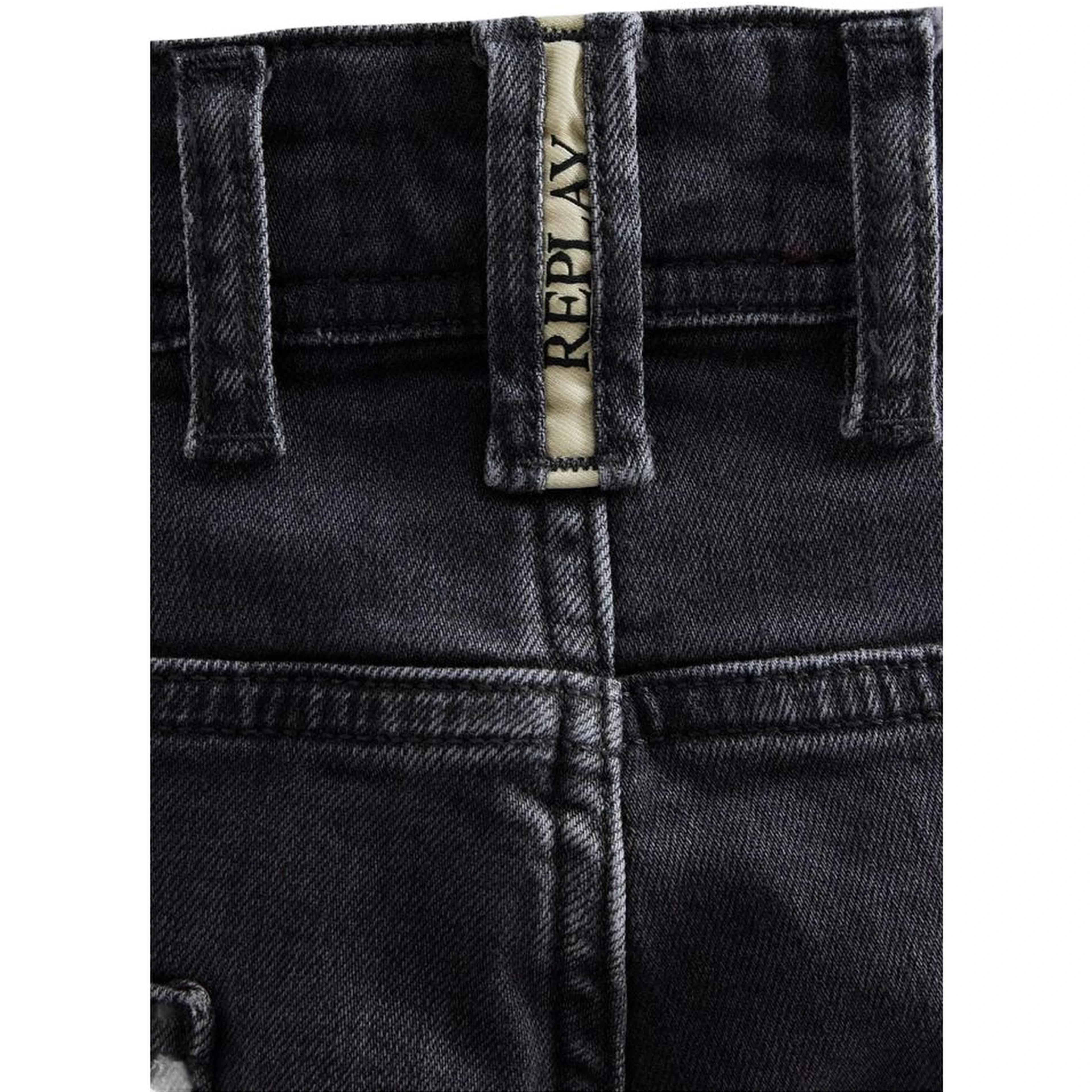 Gray Cotton Bermuda Shorts