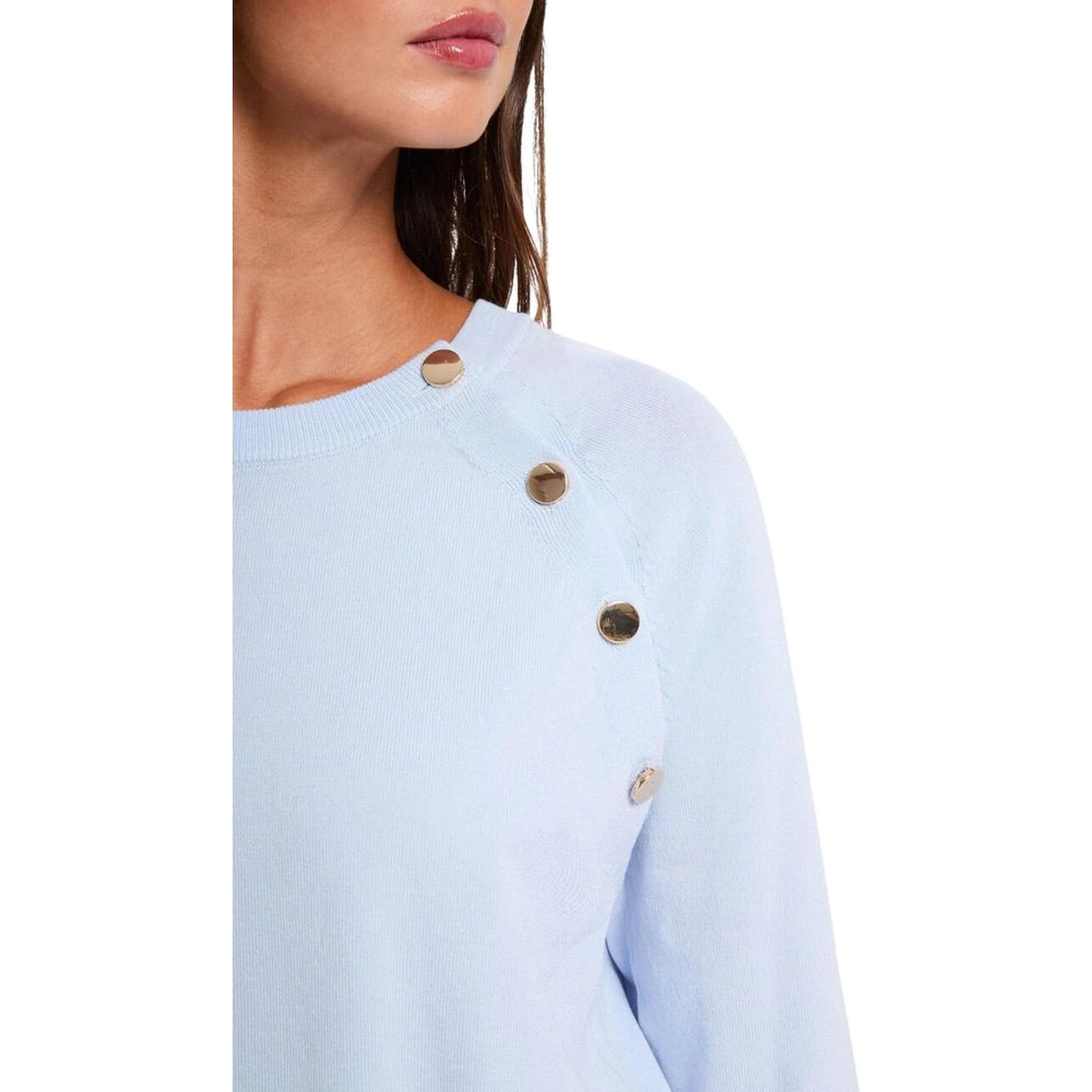 Blue Viscose Sweatshirt