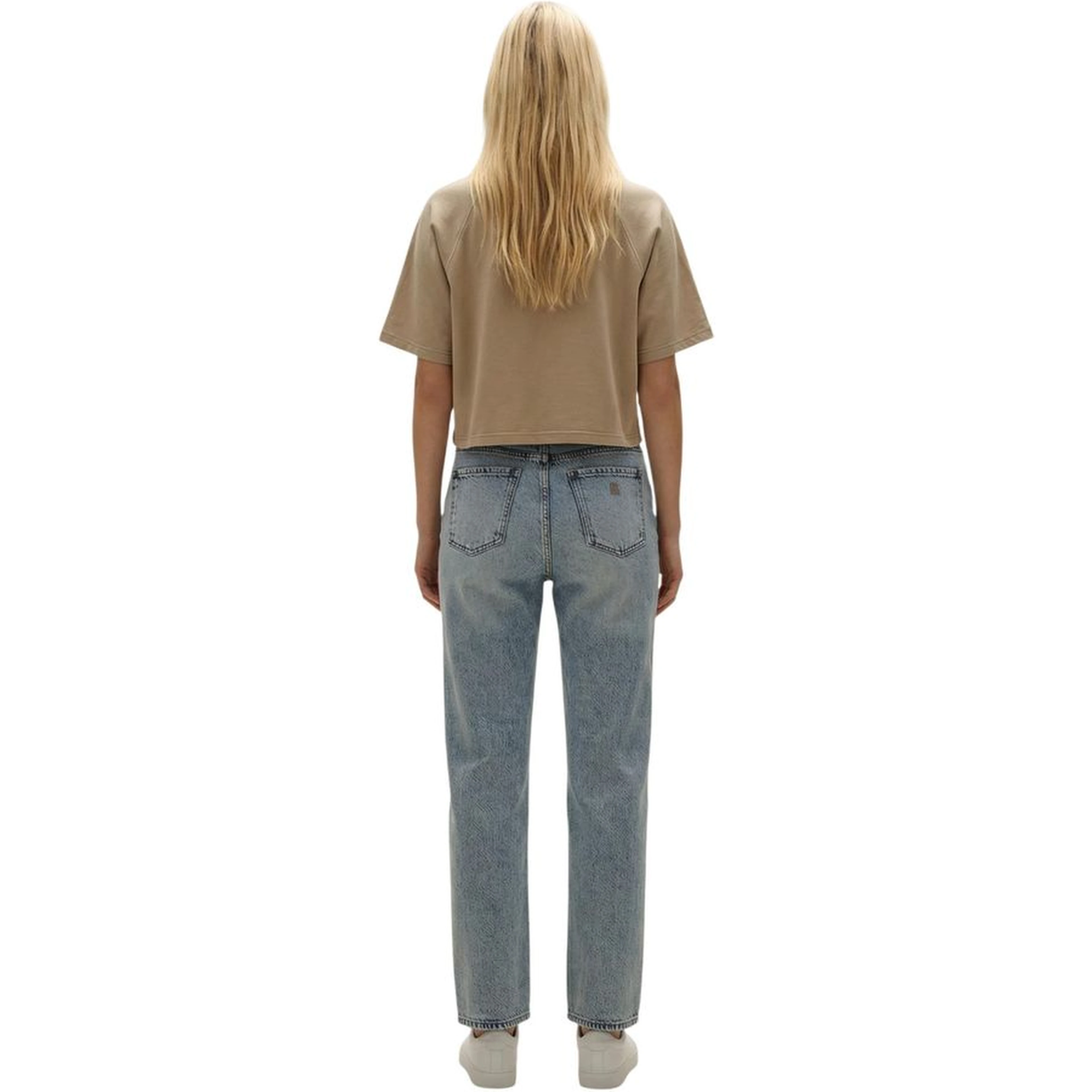 Beige Cotton T-Shirt