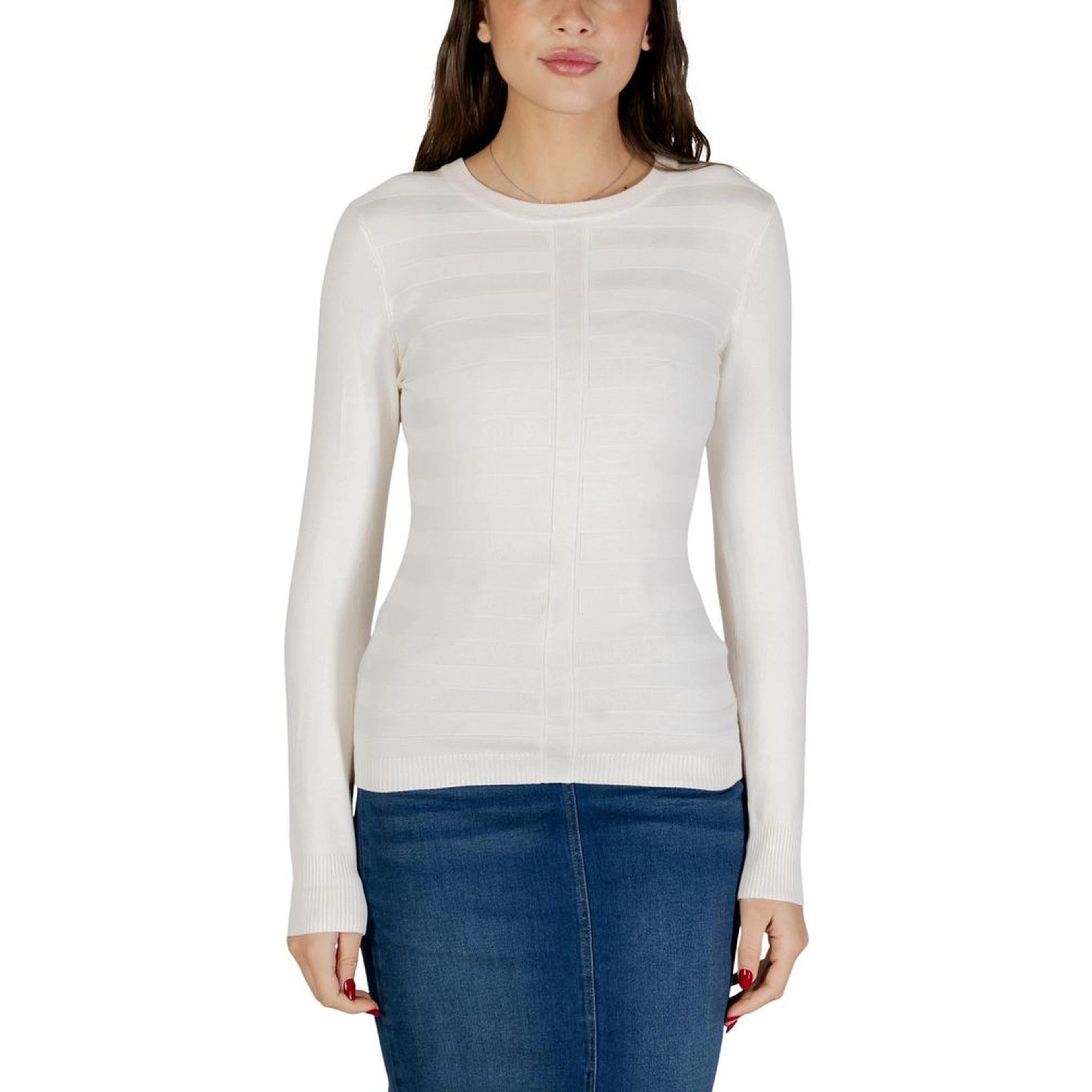 Beige Viscose Sweatshirt
