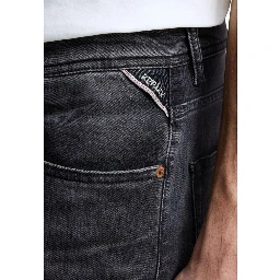 Gray Cotton Bermuda Shorts