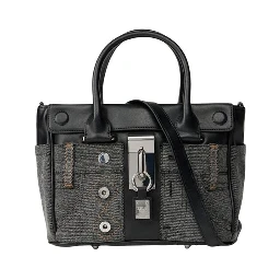Black Polyethylene Handbag