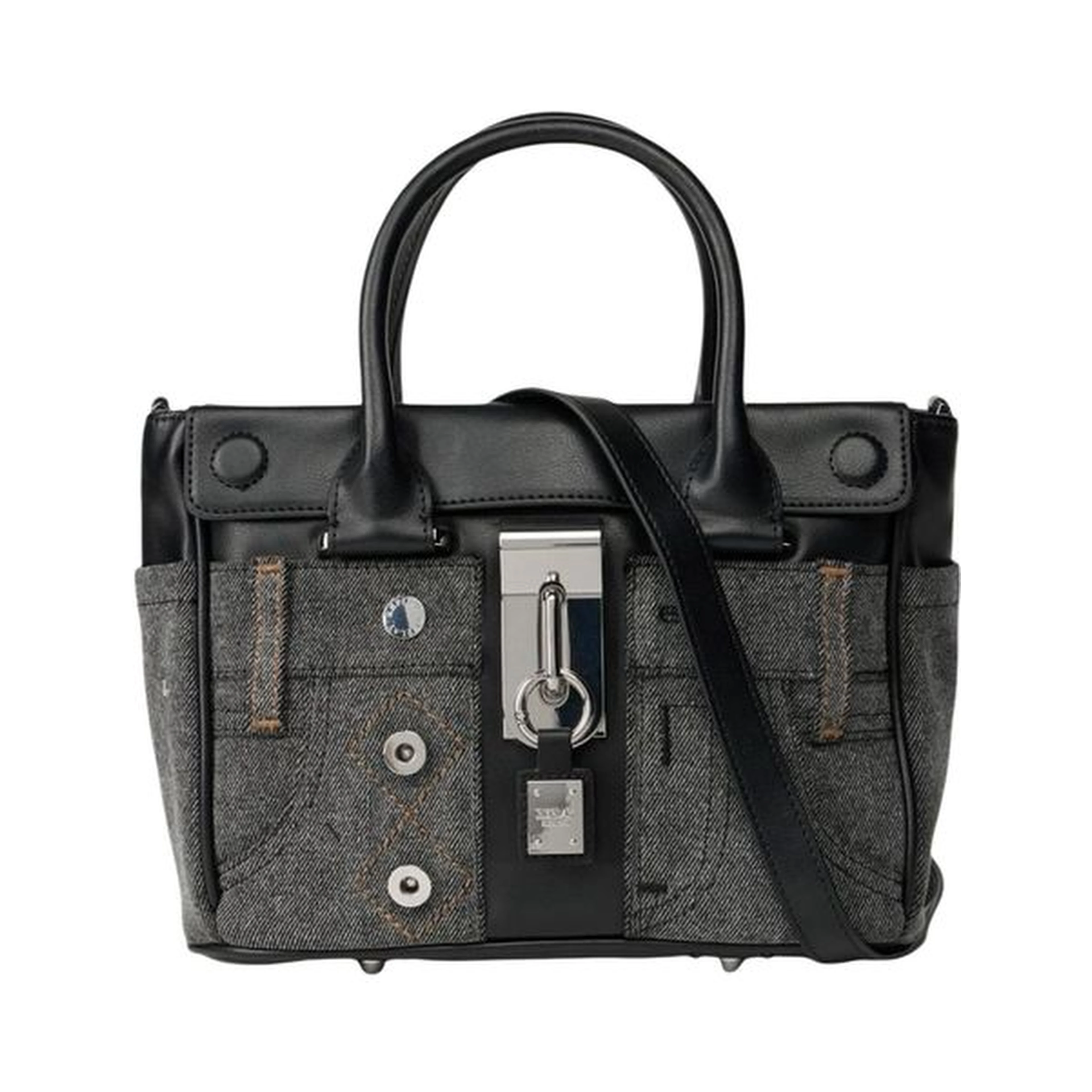 Black Polyethylene Handbag