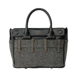 Black Polyethylene Handbag