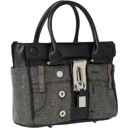 Black Polyethylene Handbag