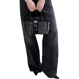 Black Polyethylene Handbag