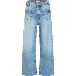 Blue Cotton Relaxed Fit Jeans