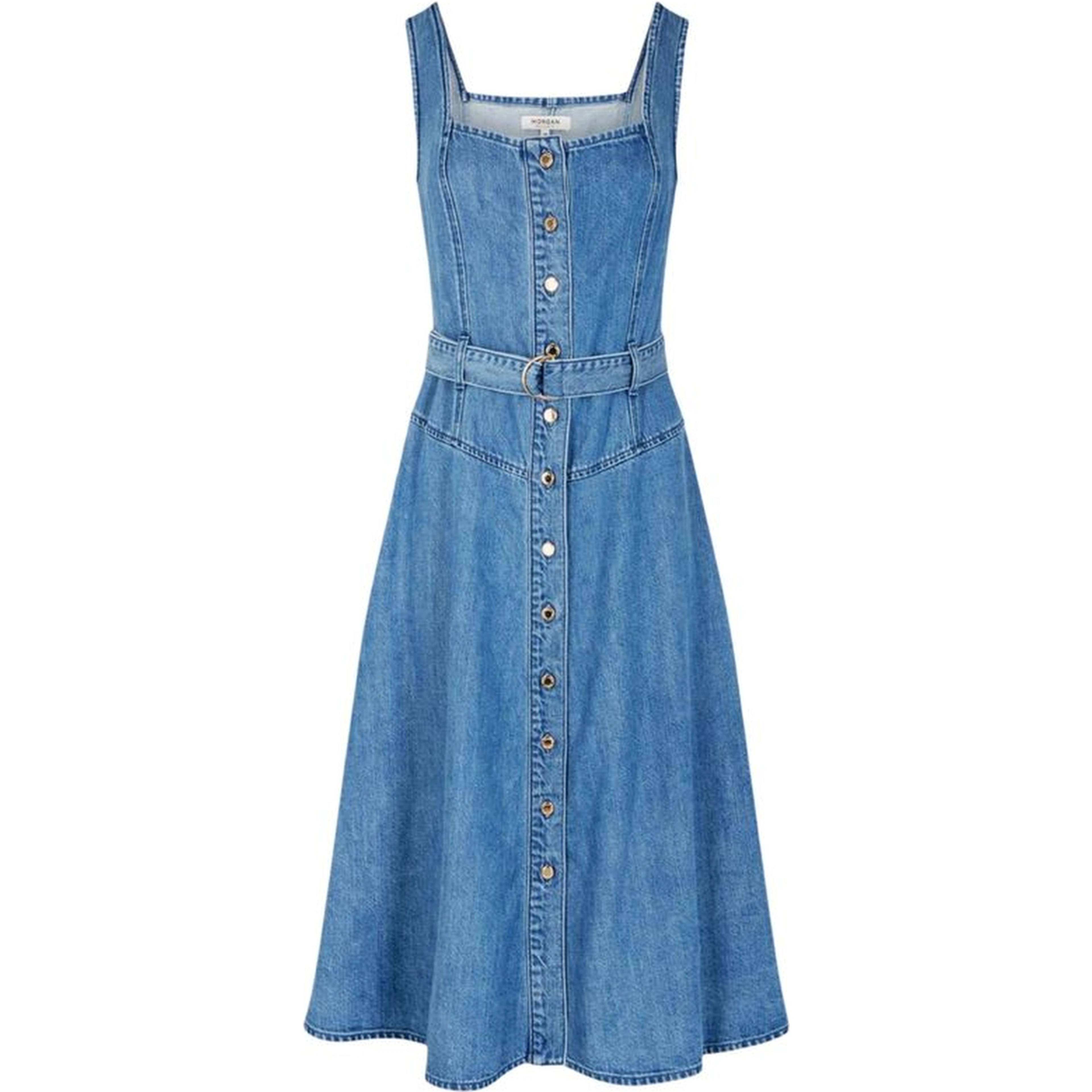 Light Blue Lyocell Long Dress