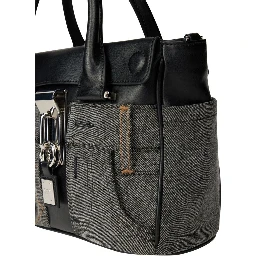 Black Polyethylene Handbag
