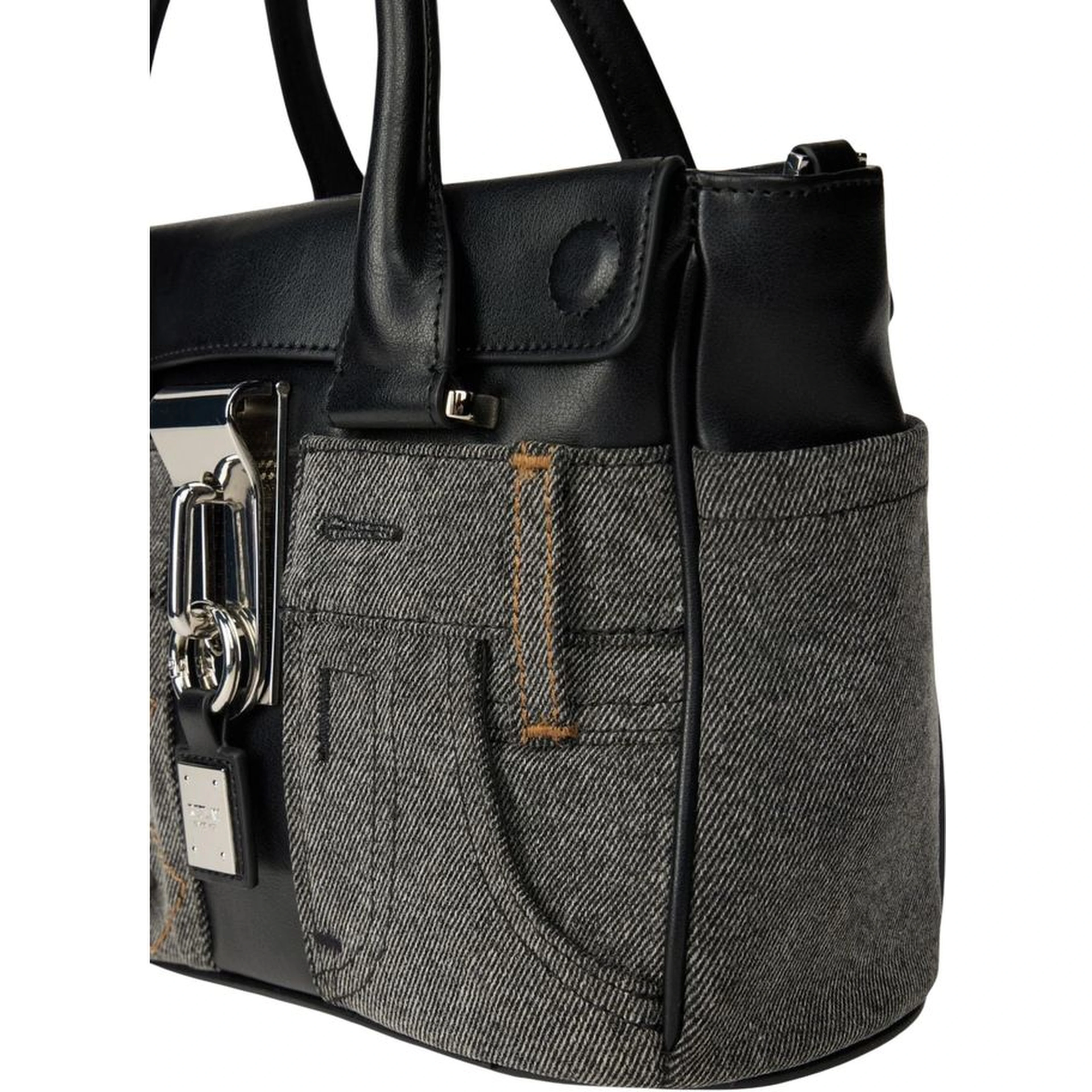 Black Polyethylene Handbag