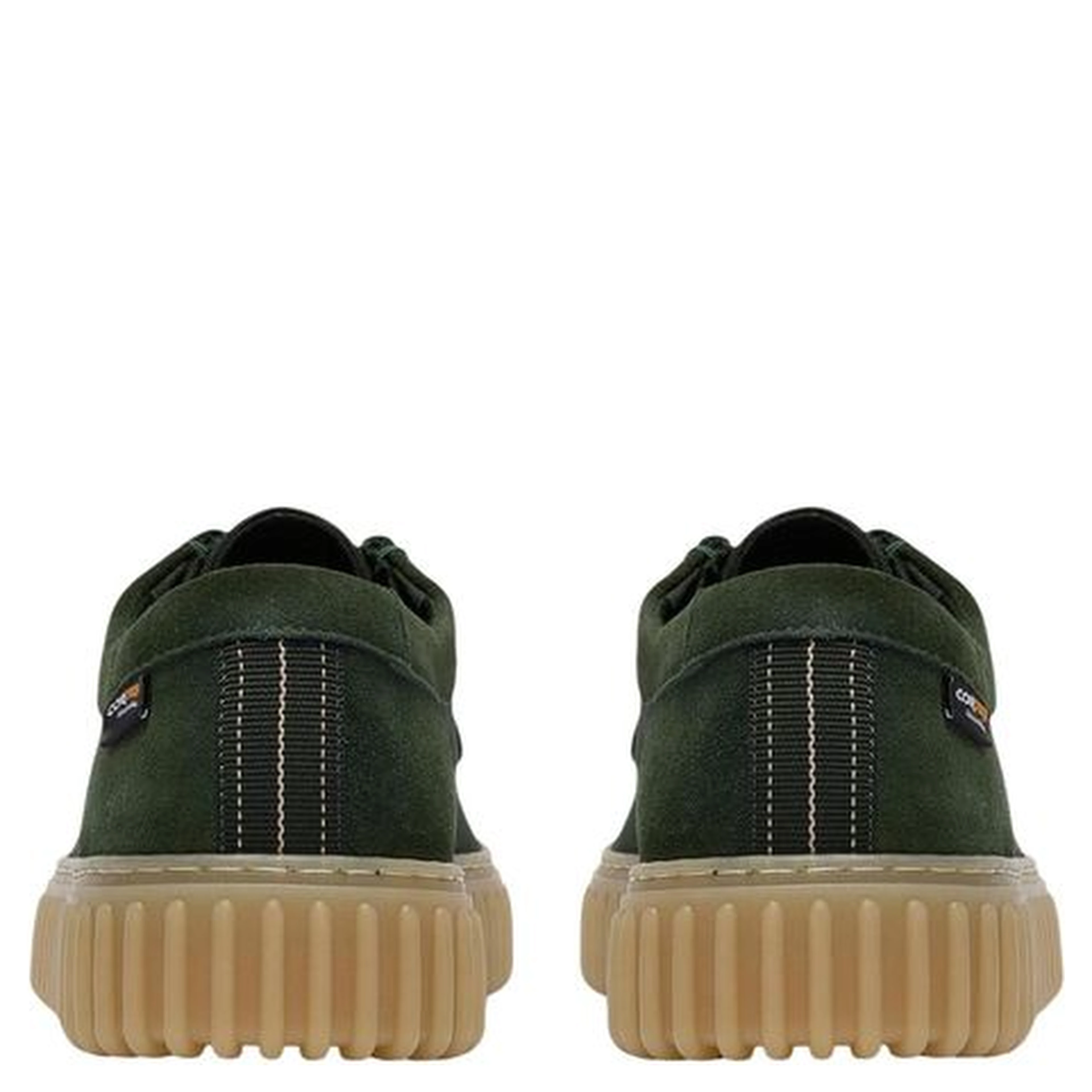 Bicolor Textile Low Top Sneakers