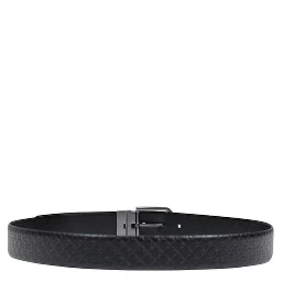 Bicolor Leather Regular Belt