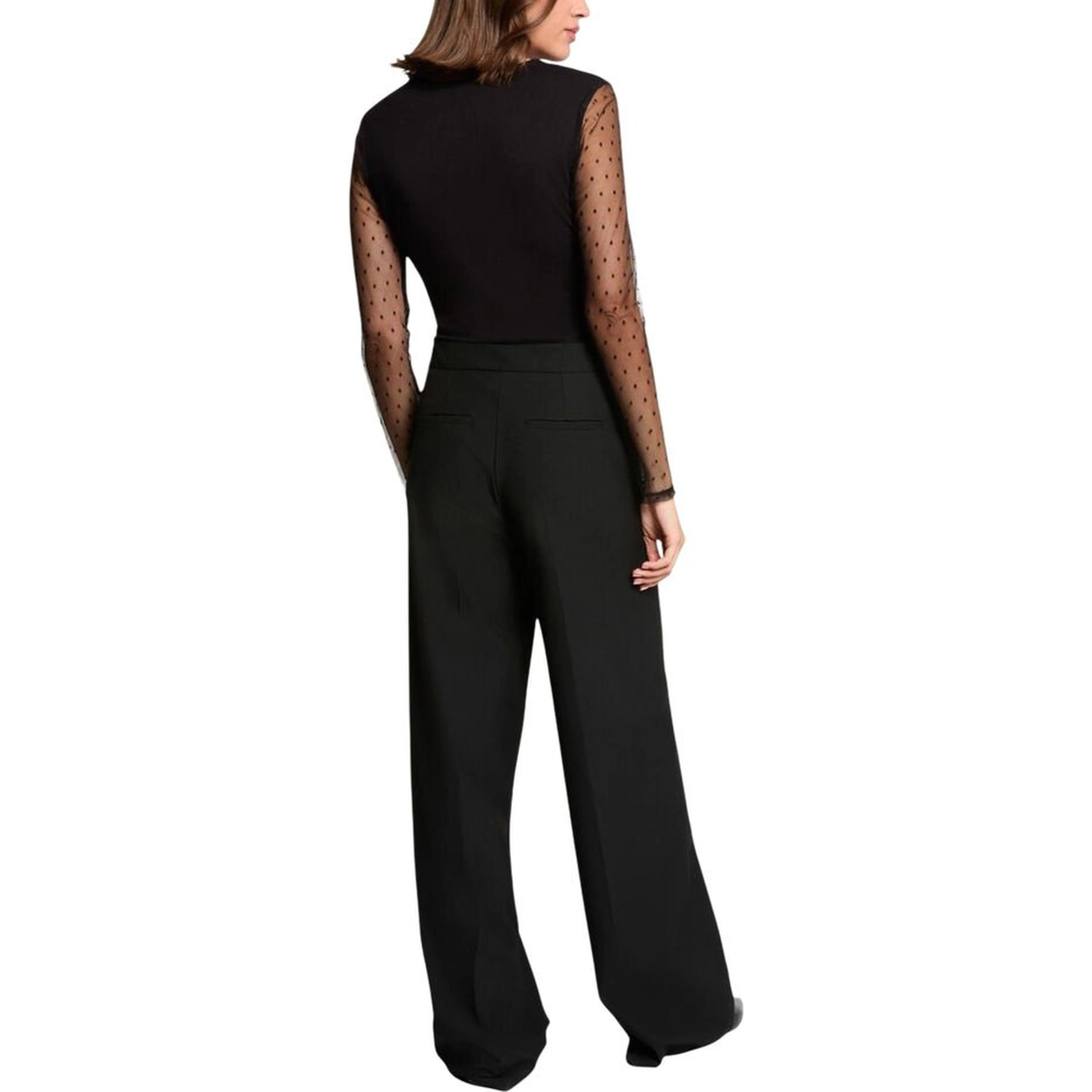 Black Polyamide Bodysuit