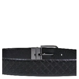 Bicolor Leather Regular Belt