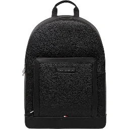 Black Polyethylene Backpack