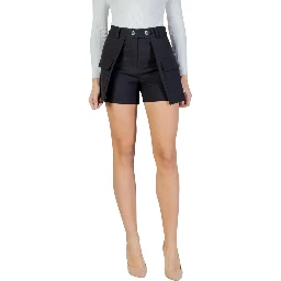 Black Recycled Polyester Shorts