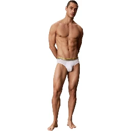 White Cotton Briefs