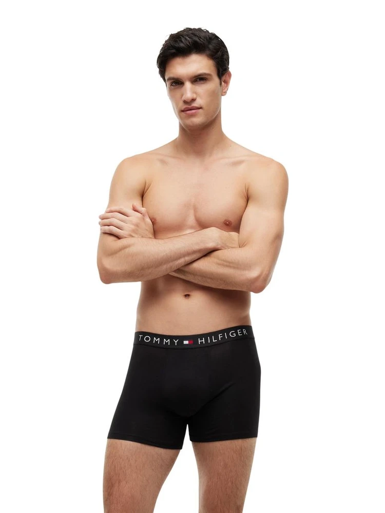 Black Recycled Cotton Boxers