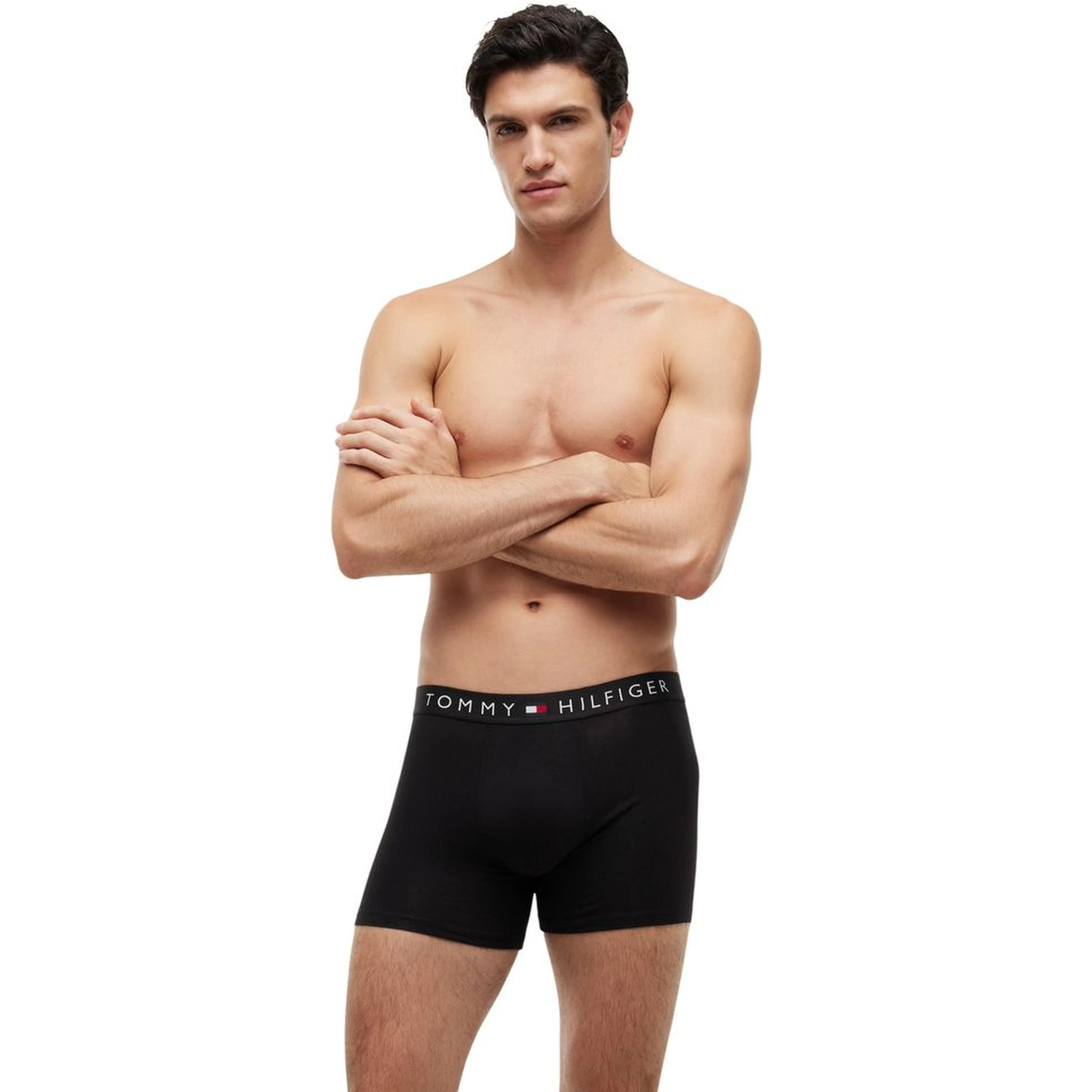 Black Recycled Cotton Boxers