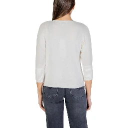 Beige Polyester Cardigan
