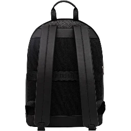 Black Polyethylene Backpack