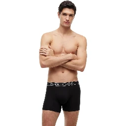 Black Cotton Boxers