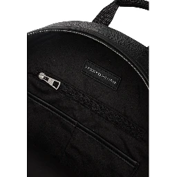Black Polyethylene Backpack