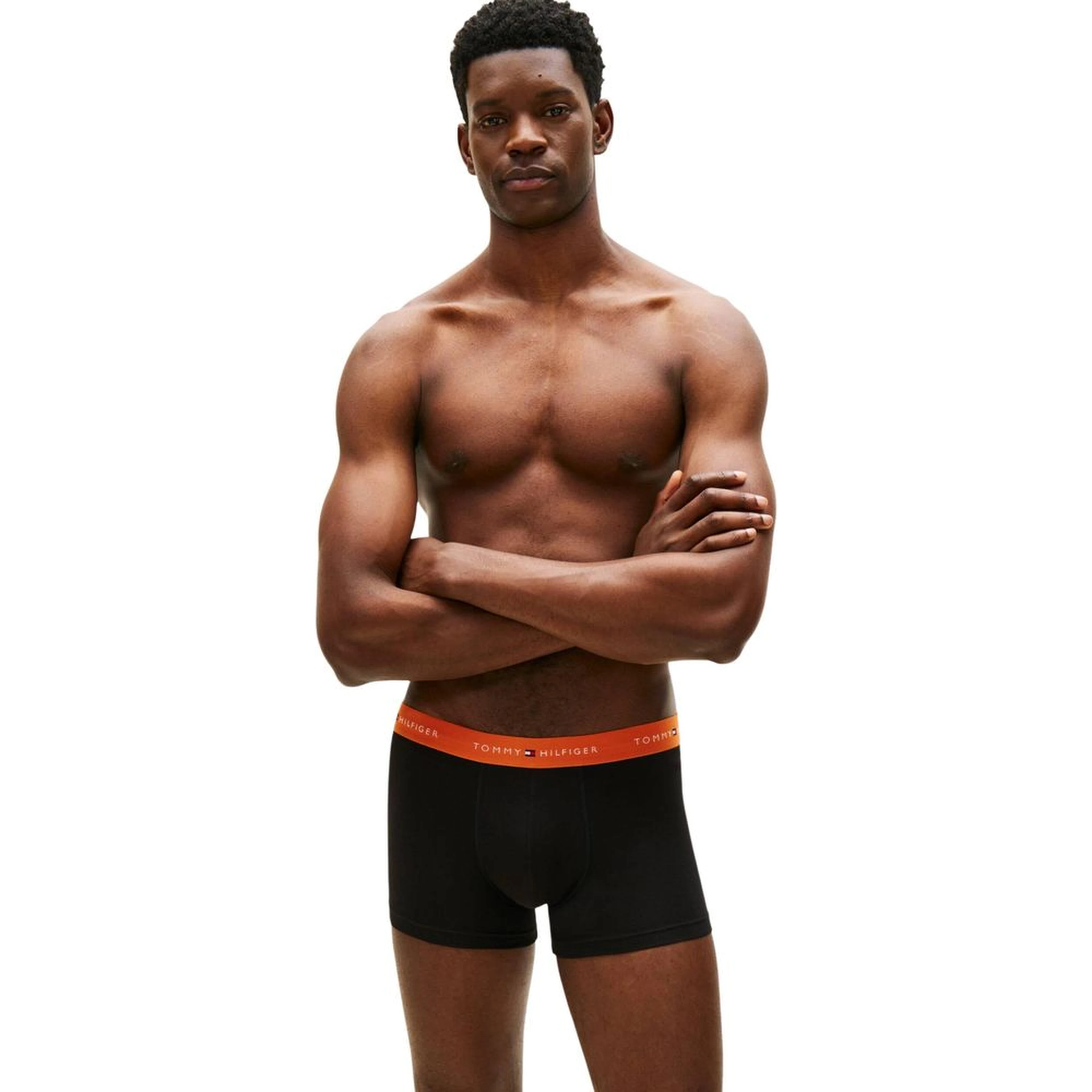 Orange Recycled Cotton Boxers