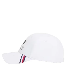 White Recycled Polyester Cap (Baseball Hat)