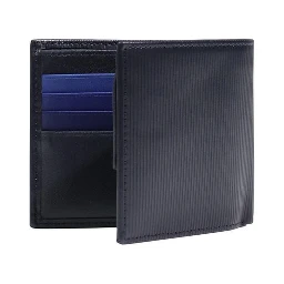 Blue Leather Wallet