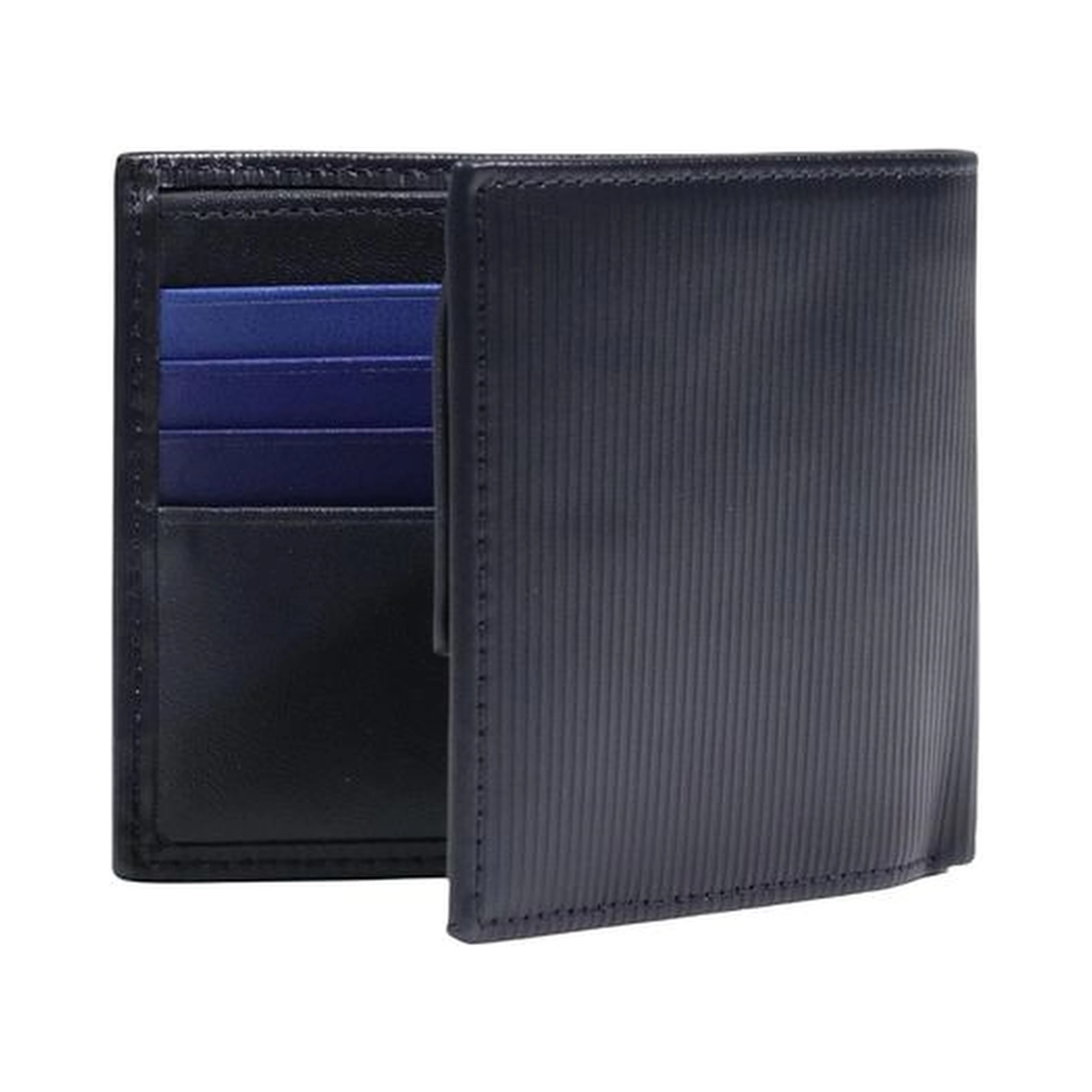 Blue Leather Wallet