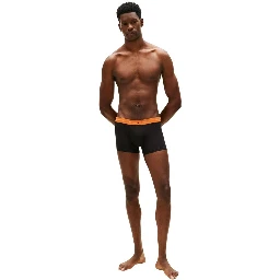 Orange Recycled Cotton Boxers