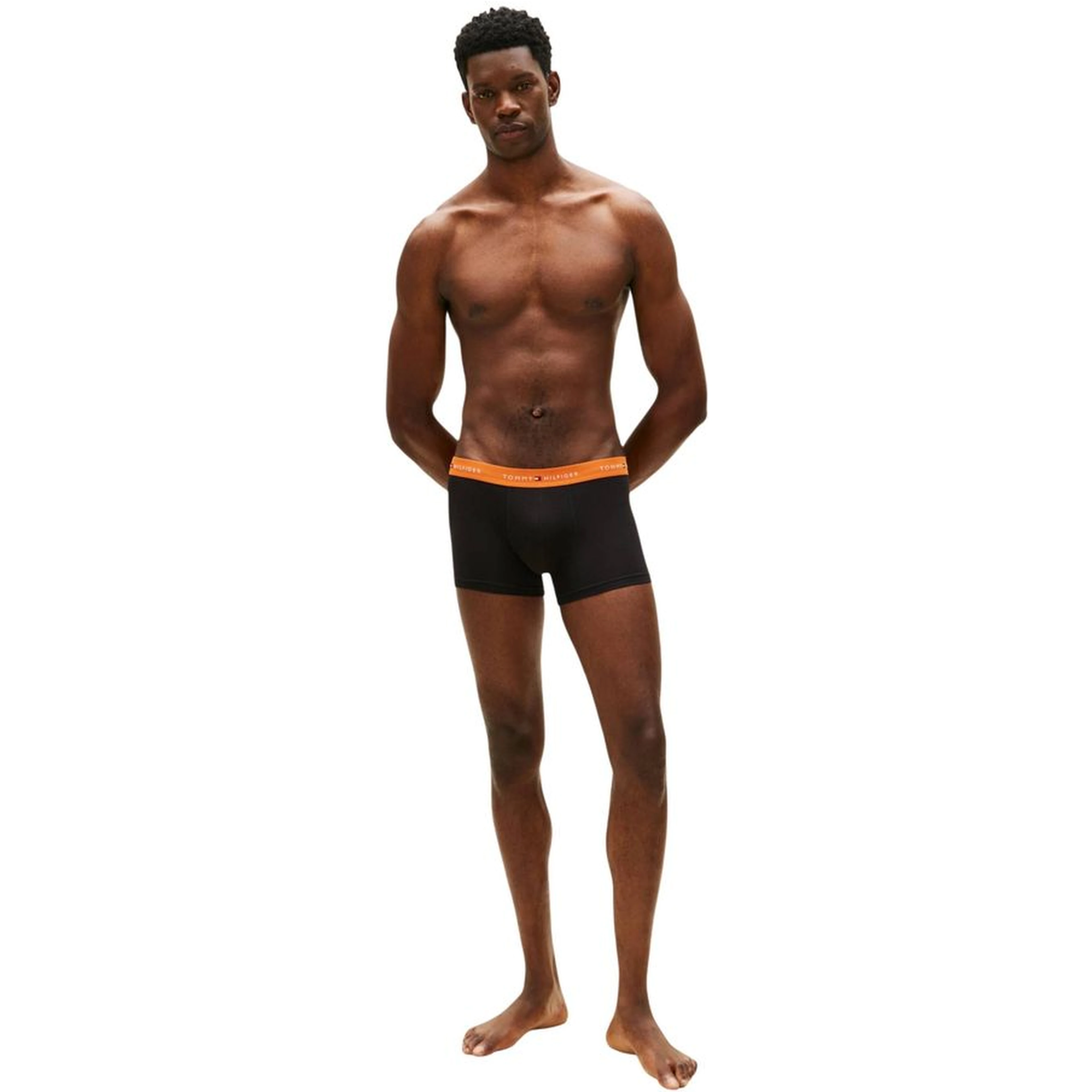 Orange Recycled Cotton Boxers