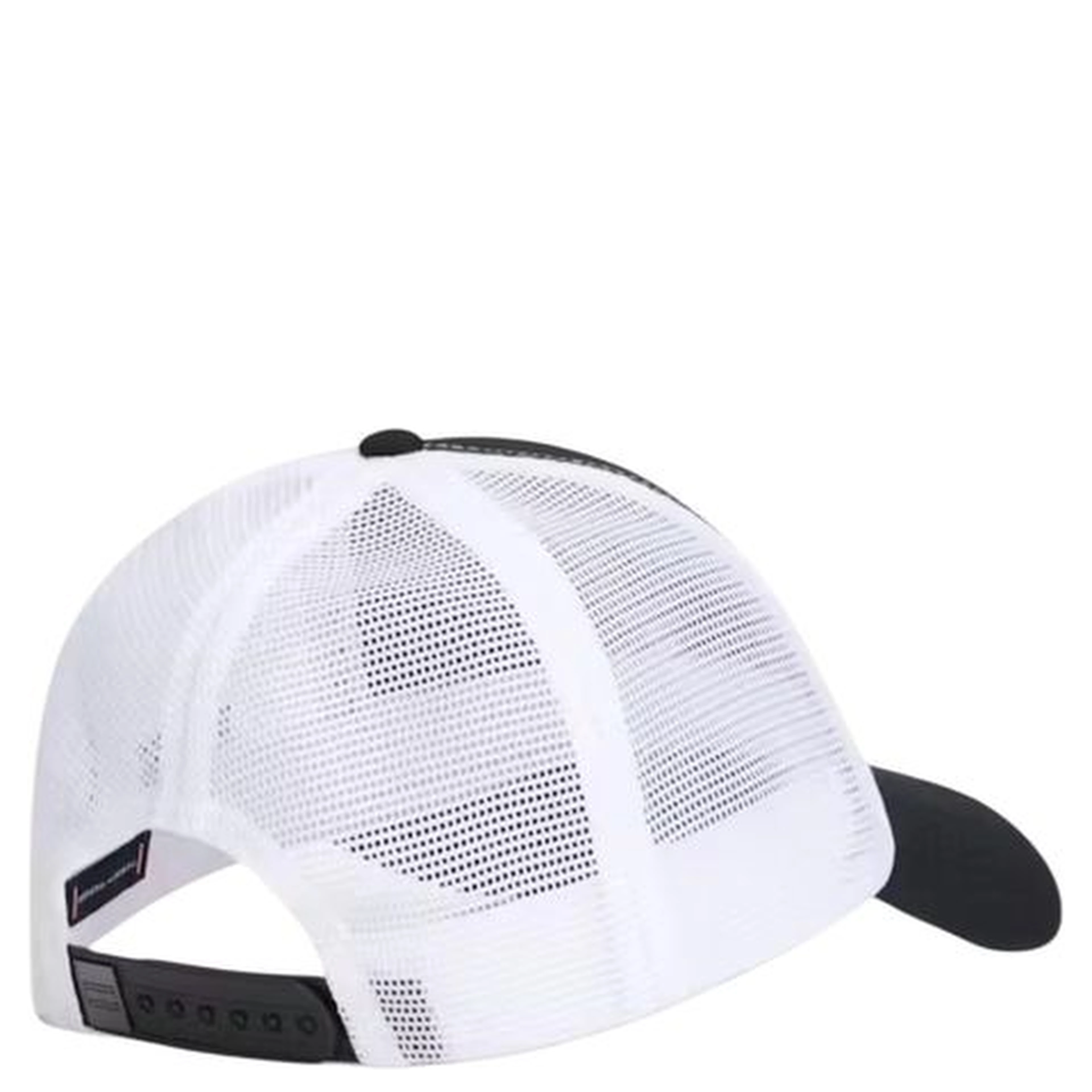 Black And White Organic Cotton Cap (Baseball Hat)