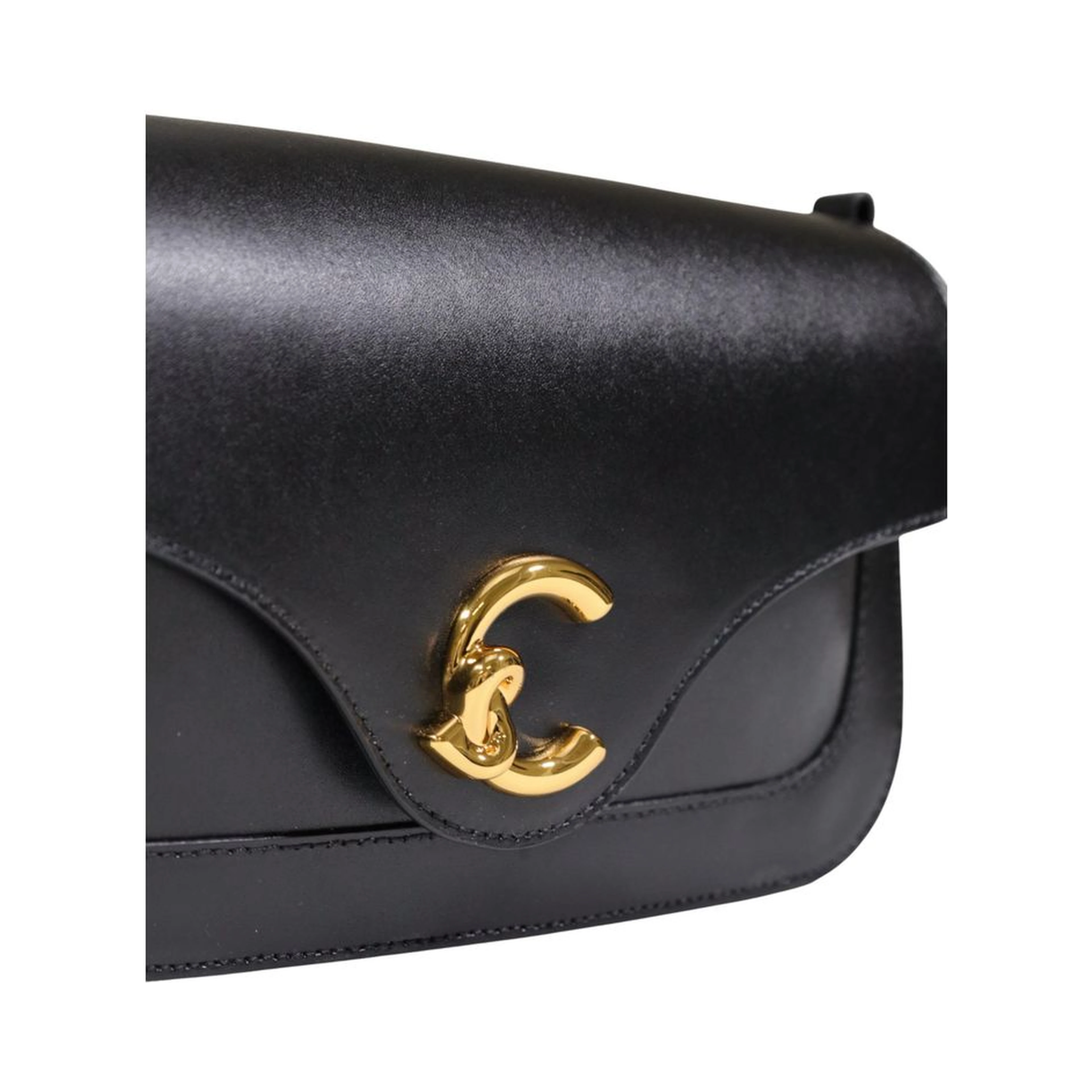 Black Leather Handbag