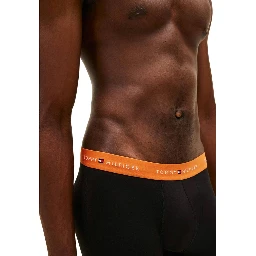 Orange Recycled Cotton Boxers