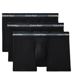 Black Recycled Polyester Boxers