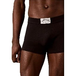 Black Cotton Boxers