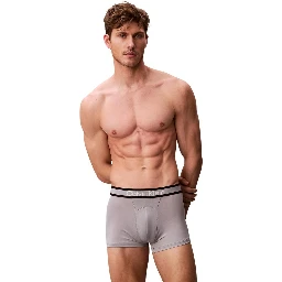 Gray Recycled Polyester Boxers