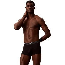 Black Cotton Boxers